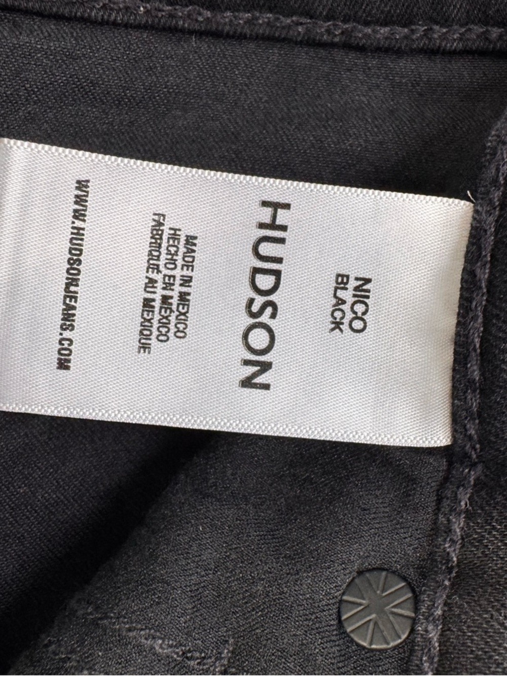 Hudson Jeans Black Flare Jeans - Picture 9 of 16
